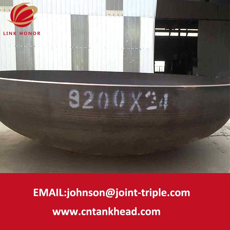 1-01-33  Large Specification Elliptical Head For Pressure Vessel Tank end