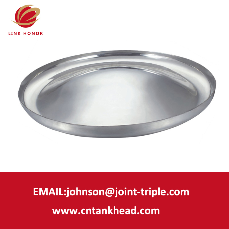 02-01 Seamless Mirror Polishing Flat Bottom Head with Custom-made Stainless Steel 2600mm*8mm